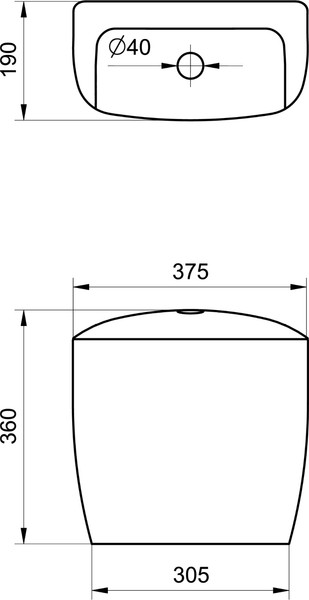 Изображение товара Унитаз напольный Santek Паллада 1WH302371