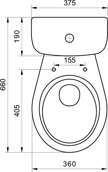 Изображение товара Унитаз напольный Santek Паллада 1WH302371