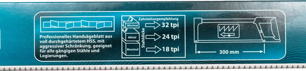 Изображение товара Набор полотен для ножовки Gross 77725