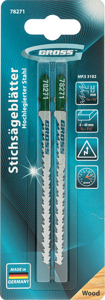 Изображение товара Набор пильных полотен Gross 78271