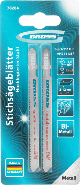 Изображение товара Набор пильных полотен Gross 78284