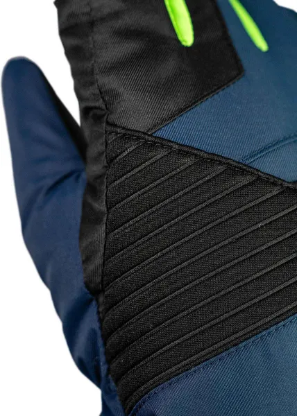 Изображение товара Перчатки лыжные Reusch Dan R-Tex XT / 6561213-7712 (р.6.5, Black/Dress Blue/Neon Green)