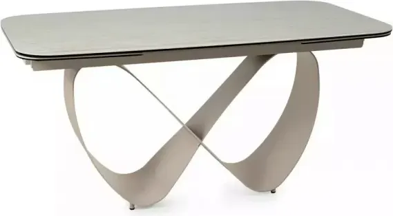 Изображение товара Обеденный стол Signal Infinity 160-240x95 (Ceramic бежевый травертин/кашемир)