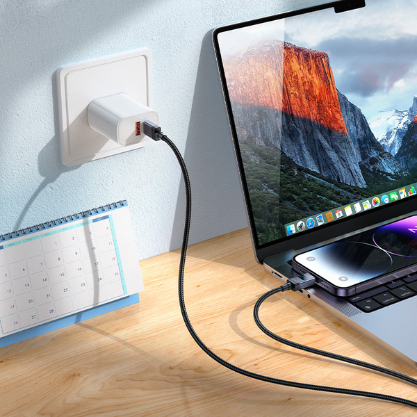 Изображение товара Кабель Hoco X118 Generous PD27W (черный)
