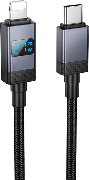 Изображение товара Кабель Hoco X118 Generous PD27W (черный)