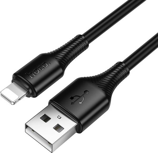 Изображение товара Кабель Hoco X120 Beneficio Lightning (черный)