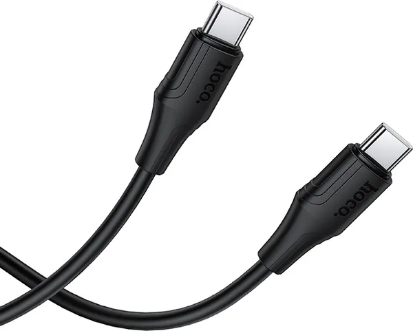 Изображение товара Кабель Hoco X124 Bien 60W USB-C to USB-C (черный)