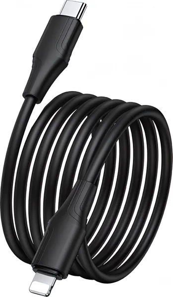 Изображение товара Кабель Hoco X124 Bien PD27W Lightning (черный)