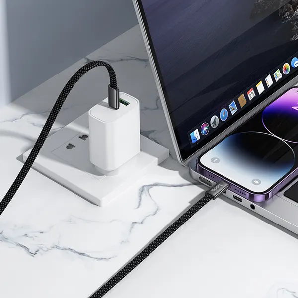 Изображение товара Кабель Hoco X125 Exceso PD30W Lightning (черный)