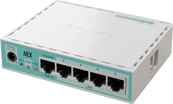 Изображение товара Проводной маршрутизатор Mikrotik hEX Refresh E50UG