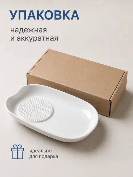 Изображение товара Тарелка-терка Модифай T3H52PL03 (белый)