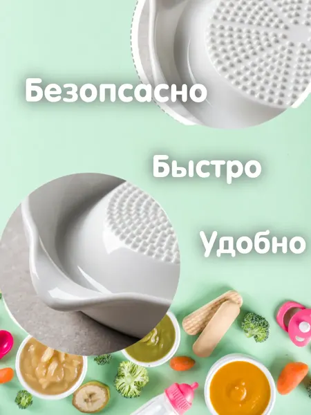 Изображение товара Тарелка-терка Модифай T3H52PL05Rnd (белый)