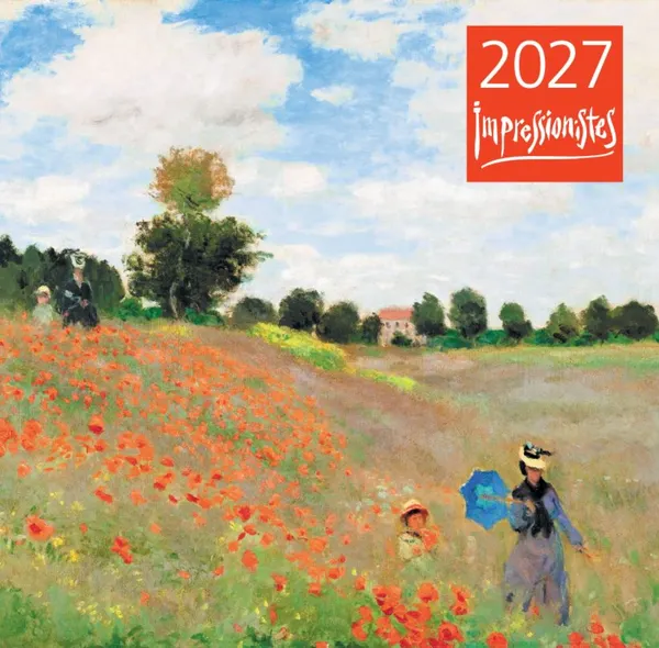 Изображение товара Календарь настенный Эксмо Импрессионисты. 2027 год (9785042471742)