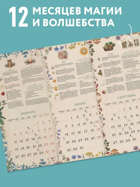 Изображение товара Календарь настенный Эксмо Магический календарь. 2027 год (9785042406850)