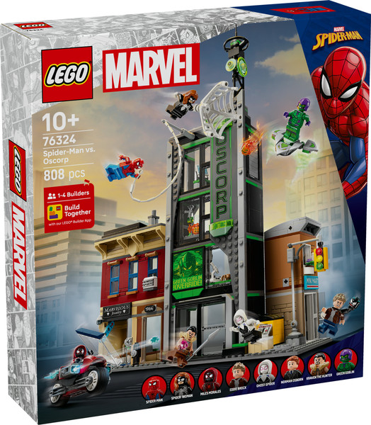 Изображение товара Конструктор Lego Marvel Человек-паук против Озкорп 76324