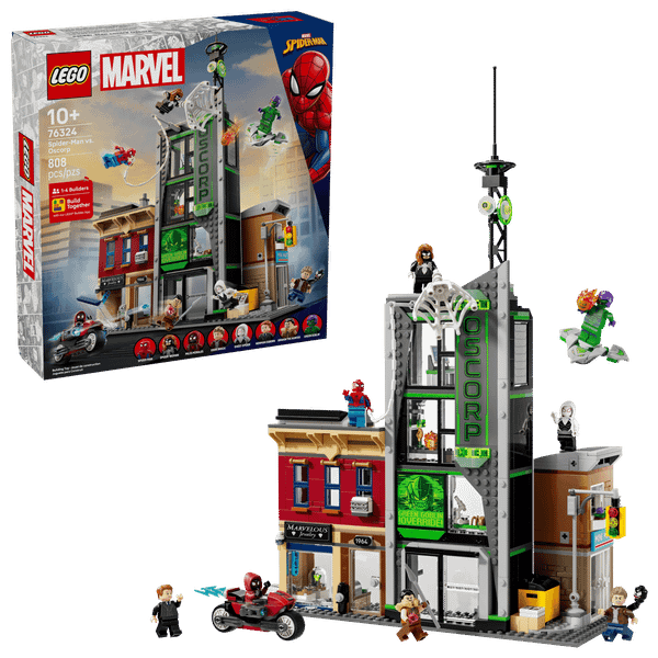 Изображение товара Конструктор Lego Marvel Человек-паук против Озкорп 76324
