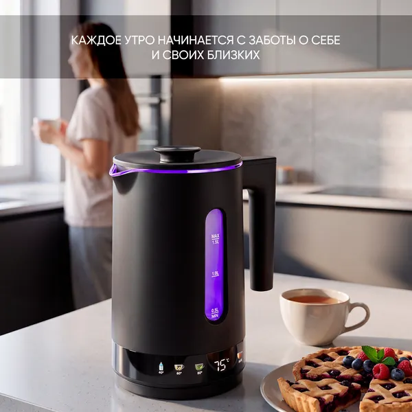 Изображение товара Электрочайник Evolution Airo G501 Colortouch