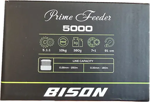 Изображение товара Катушка безынерционная Bison Prime feeder 5000