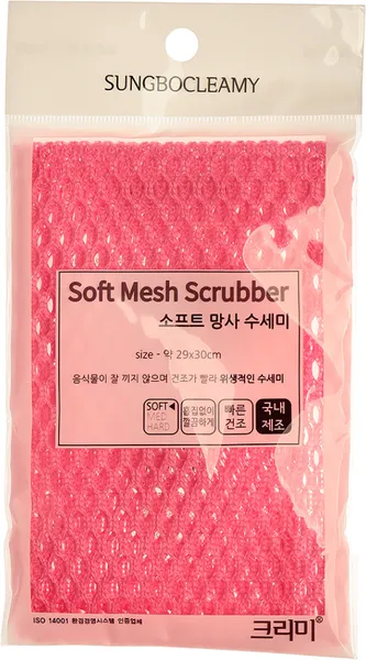 Изображение товара Губка для мытья посуды Sungbo Cleamy Soft Scrubber