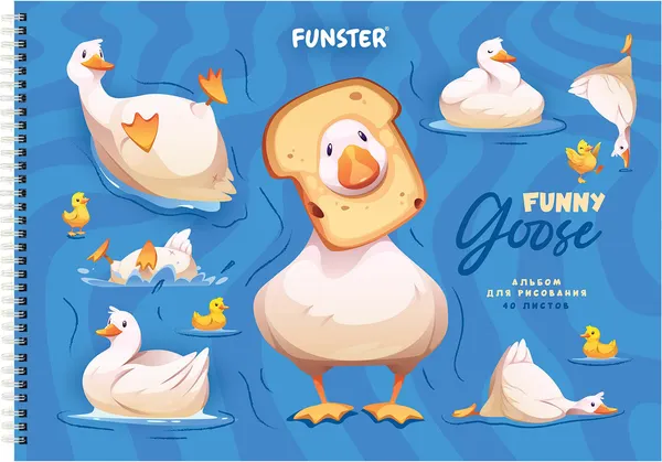 Изображение товара Набор альбомов для рисования FUNSTER 107736 (2шт)