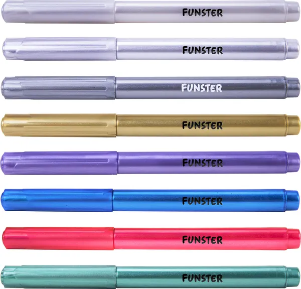 Изображение товара Фломастеры FUNSTER Metallic / 152630 (8цв)