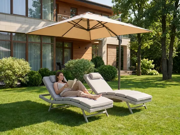 Изображение товара Шезлонг Lisofa Soft Wave / L260525L2 (серый)