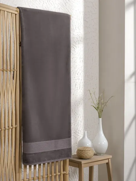 Изображение товара Полотенце DO&CO A73 Aqua 90x150 / 12353 (персиковый)