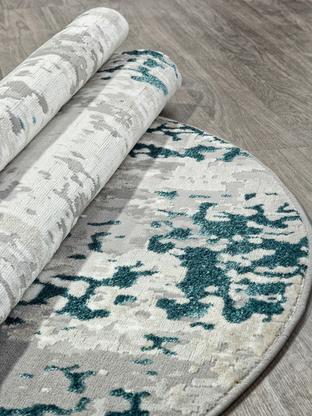 Изображение товара Ковер Merinos Palermo F283-OVAL-GRAY (1x2)