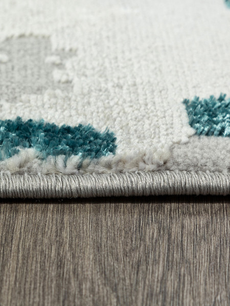 Изображение товара Ковер Merinos Palermo F283-OVAL-GRAY (1x2)