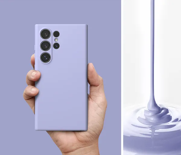 Изображение товара Чехол-накладка Ringke Silicone Magnetic для Galaxy S24 Ultra  (Lavender)