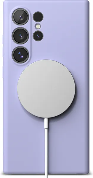 Изображение товара Чехол-накладка Ringke Silicone Magnetic для Galaxy S24 Ultra  (Lavender)