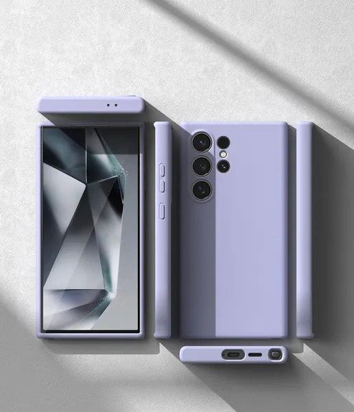 Изображение товара Чехол-накладка Ringke Silicone Magnetic для Galaxy S24 Ultra  (Lavender)