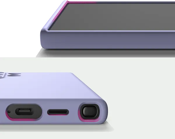 Изображение товара Чехол-накладка Ringke Silicone Magnetic для Galaxy S24 Ultra  (Lavender)