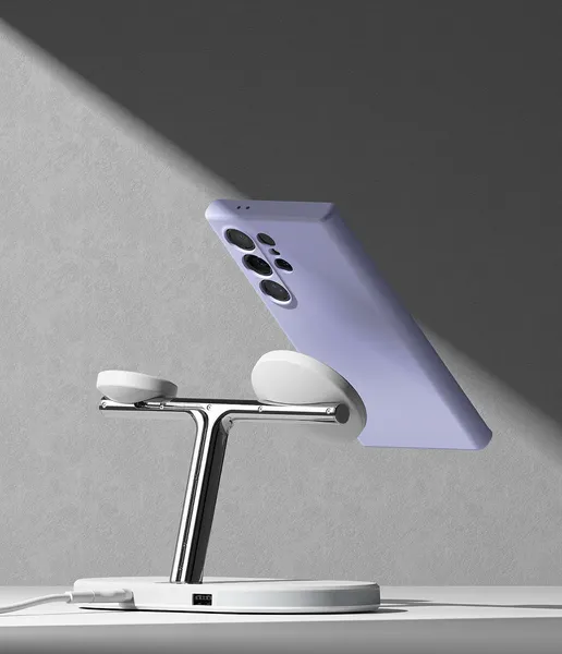 Изображение товара Чехол-накладка Ringke Silicone Magnetic для Galaxy S24 Ultra  (Lavender)