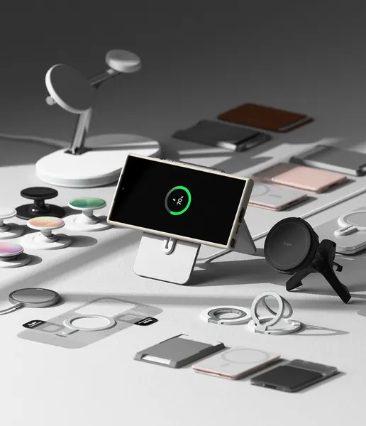 Изображение товара Чехол-накладка Ringke Silicone Magnetic для Galaxy S24 Ultra (Stone)