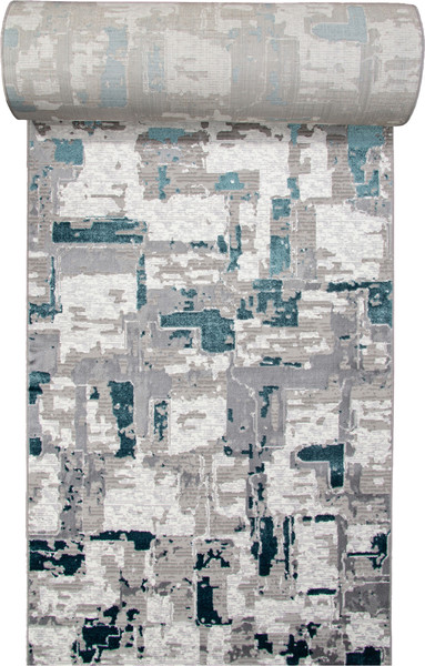 Изображение товара Ковровая дорожка Merinos Palermo F288-STAN-GRAY (4x25)