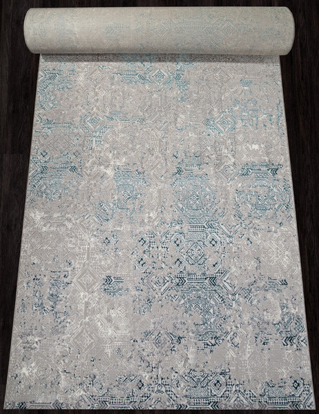 Изображение товара Ковровая дорожка Merinos Palermo F281-STAN-GRAY (4x25)