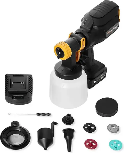 Изображение товара Краскопульт электрический Tecmaster T 1250 DIY 21V
