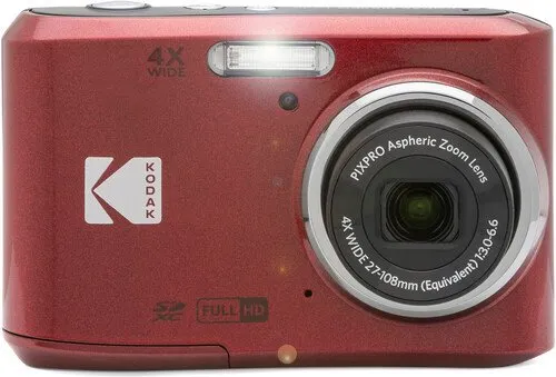 Изображение товара Компактный фотоаппарат Kodak Pixpro FZ45 (красный)