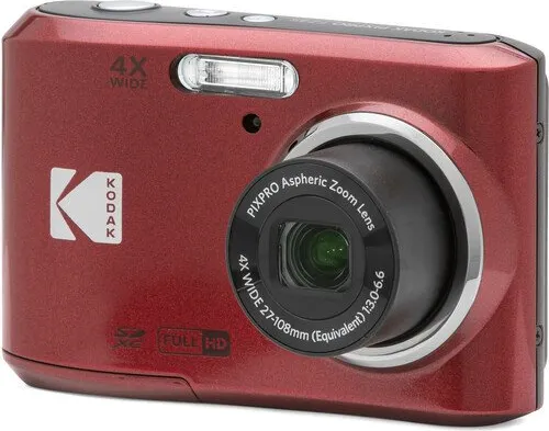 Изображение товара Компактный фотоаппарат Kodak Pixpro FZ45 (красный)