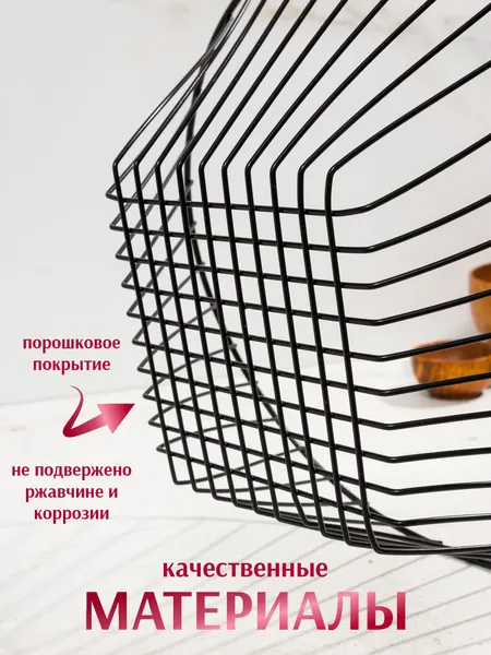 Изображение товара Фруктовница SWENSA SWKN-0101-BLK (черный)