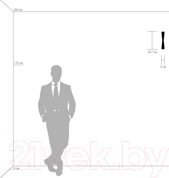 Изображение товара Бра Lightstar Punto 807624