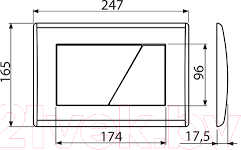 Изображение товара Ванна акриловая МетаКам Comfort 160x70