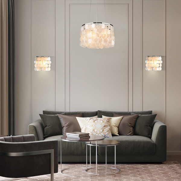 Изображение товара Бра Евросвет 60084/2 (хром/перламутр)