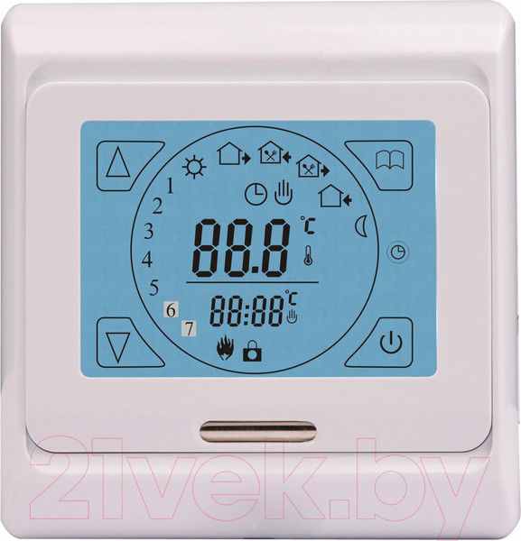 Изображение товара Терморегулятор для теплого пола Rexant R91XT / 51-0533 (белый)