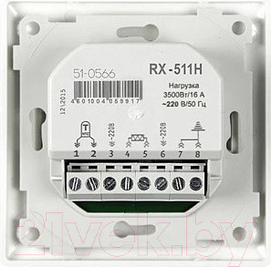 Изображение товара Терморегулятор для теплого пола Rexant RX-511H / 51-0567 (бежевый)