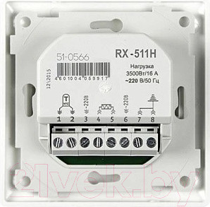 Изображение товара Терморегулятор для теплого пола Rexant RX-511H / 51-0566 (белый)