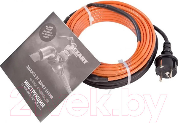 Изображение товара Греющий кабель для труб Rexant 10HTM2-CT / 51-0602