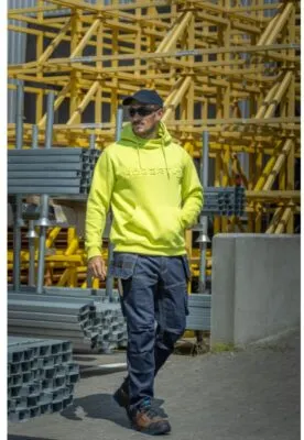 Изображение товара Кофта рабочая Hoegert HT5K909-M (р.50, лимонный)