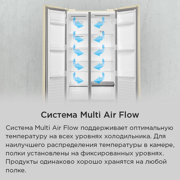 Изображение товара Холодильник с морозильником Maunfeld MFF191NFBG